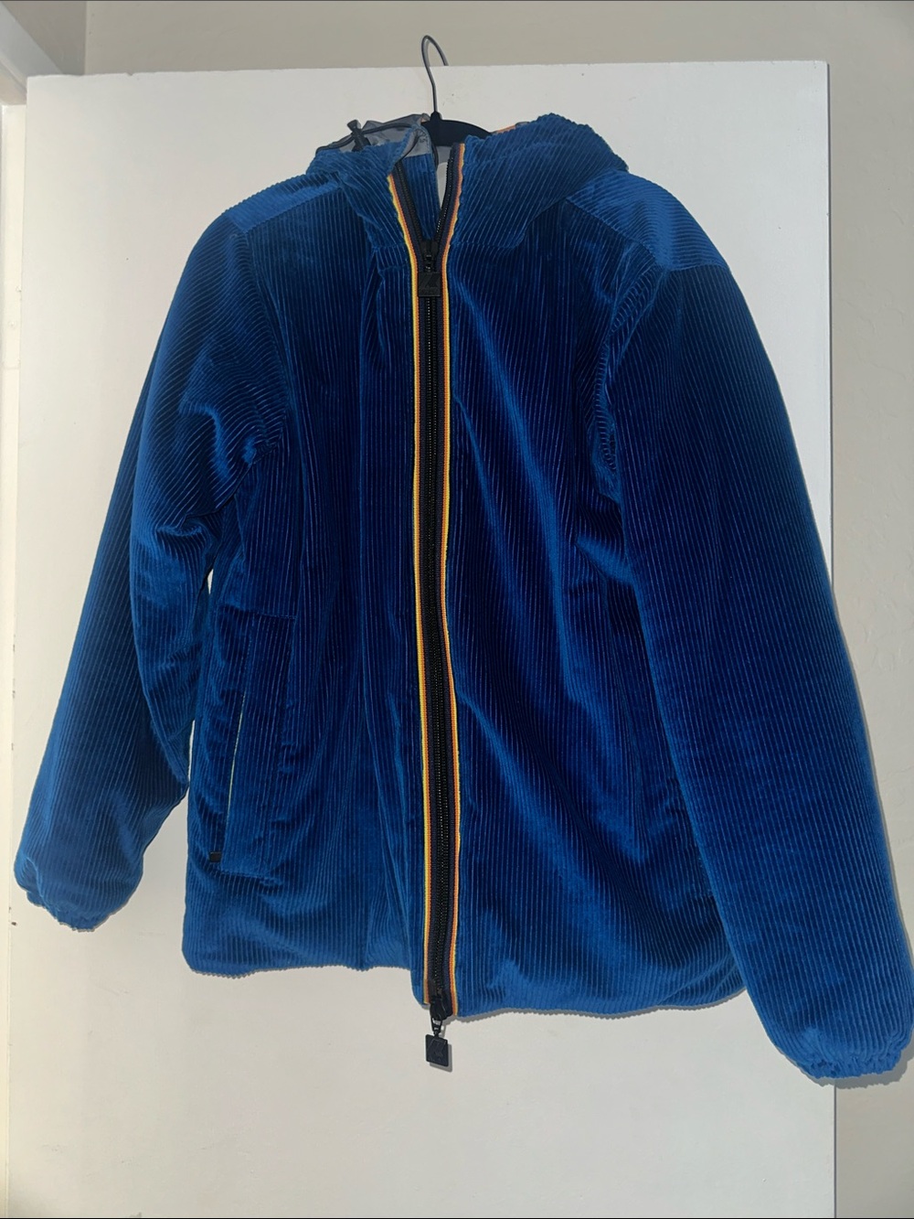 K-Way R&D Ribbed Zip-up Coat - Picture 2 of 5